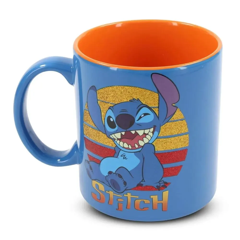 Disney Lilo And Stitch Large Blue 20 oz. Ceramic‎ Coffee Mug Cup